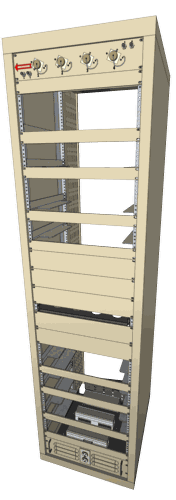 National Enroute/Terminal V1 RTR-0RCE 9979 Rack Configuration