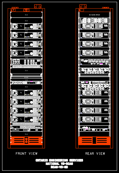 [RCA-3352] RCAG-V3-8D Rack Configuration [1001A]