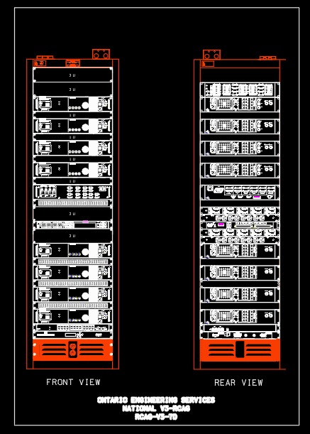 [RCA-3376] RCAG-V3-7D Rack Configuration [1001A]