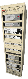 National Enroute/Terminal V1 BUEC 10W U/V 4347 Rack Configuration