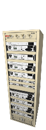 National Enroute/Terminal V1 RCO 10W V/V-V1-7D 0459 Rack Configuration